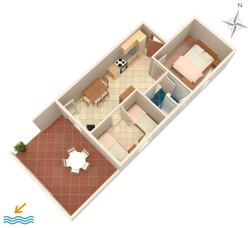Apartments By The Sea Mandre, Pag - 4098 Εξωτερικό φωτογραφία